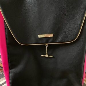 Juicy couture leather back pack